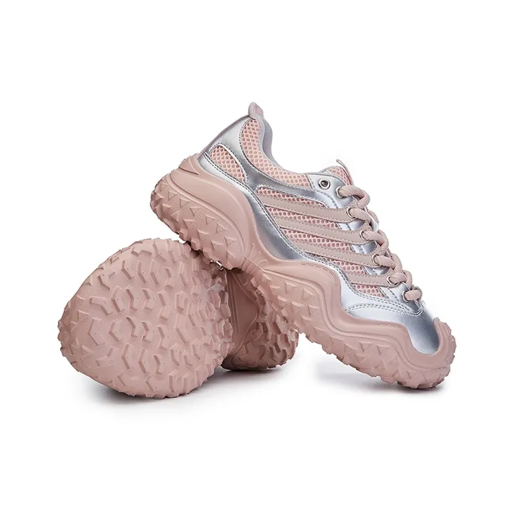 Zdwo Cushioning Breathable Low Top Chunky Sneakers Women's-2