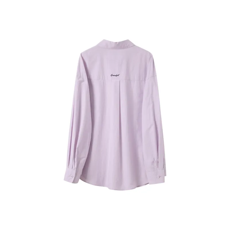 3COLOUR Shirt Women's Taro Purple-1