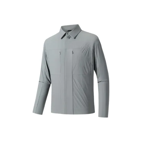 Anta Champion All Weather Series Shirt Men's Monet Gray