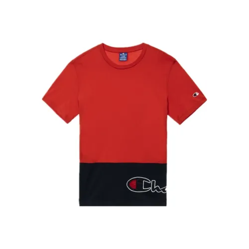 Champion Straight T-Shirt Unisex Red