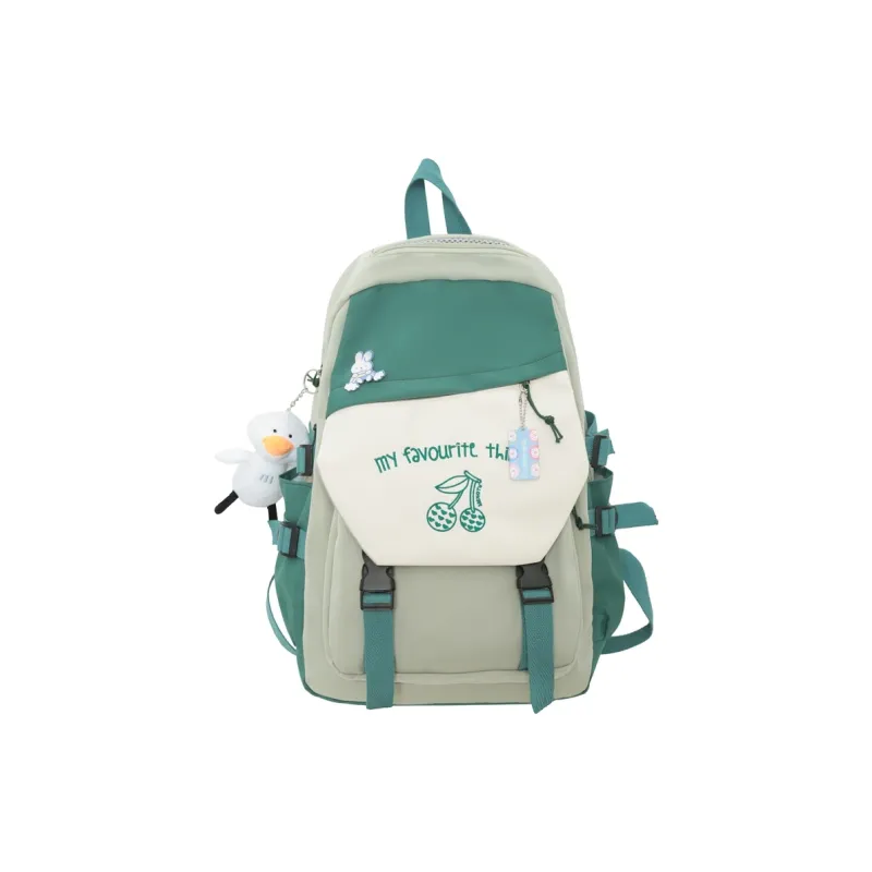 Travel Nylon Backpack Unisex Multicolor-1
