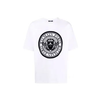 BALMAIN Coin Flock T Shirt