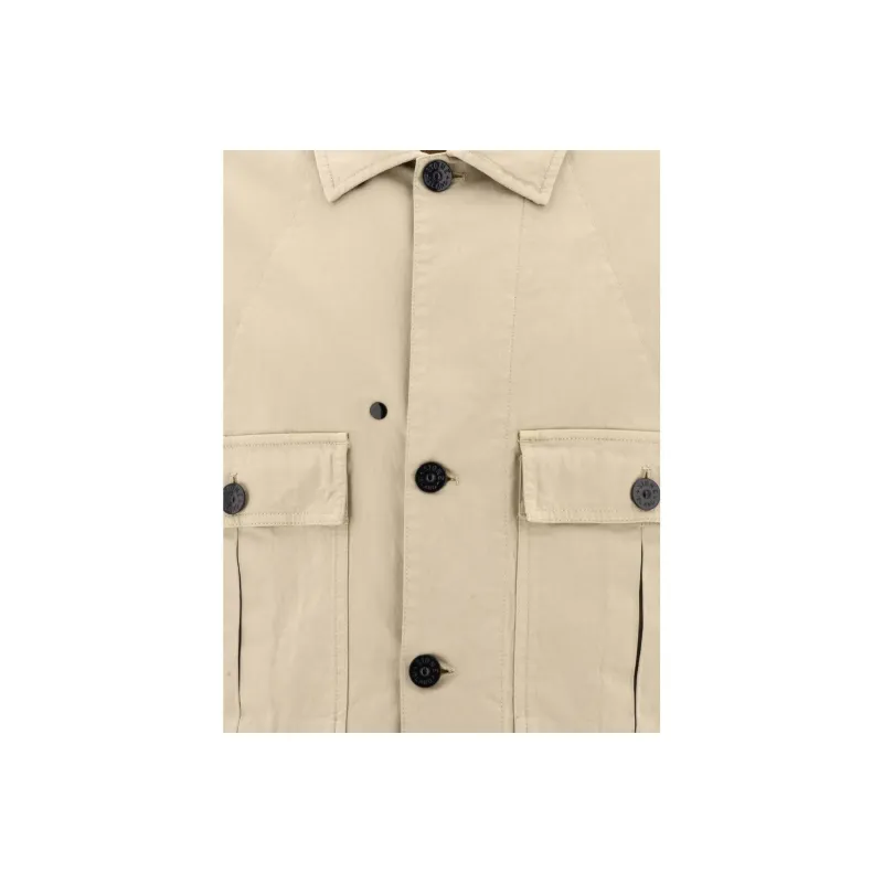 STONE ISLAND Jackets Coats Men's Beige-2