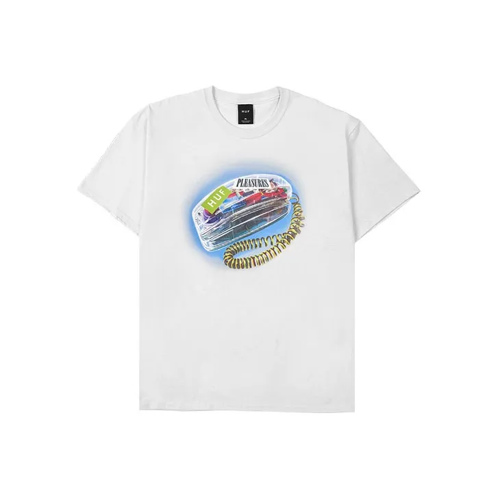 PLEASURES SS22 Straight T-Shirt Men's White-0