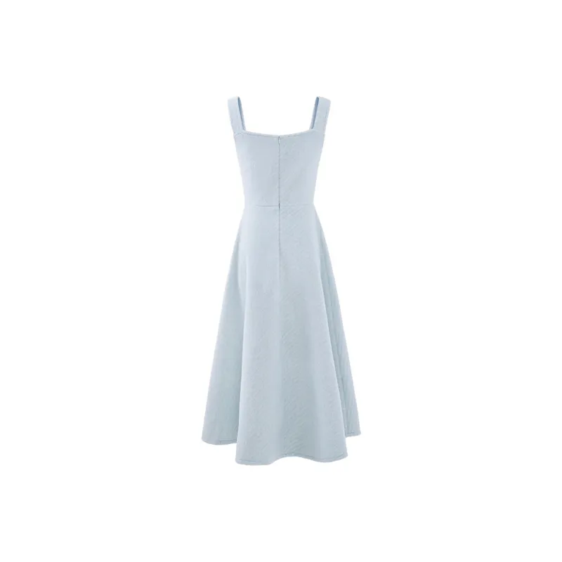 Blovelan Slip Dresses Women's Bubble Blue-1