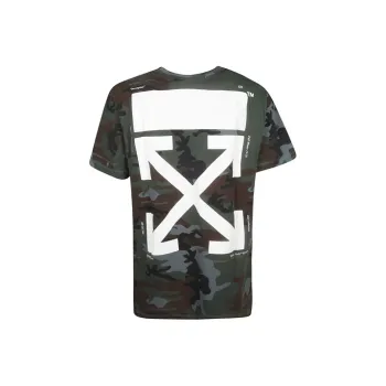 OFF WHITE Camo Slim Fit T Shirt