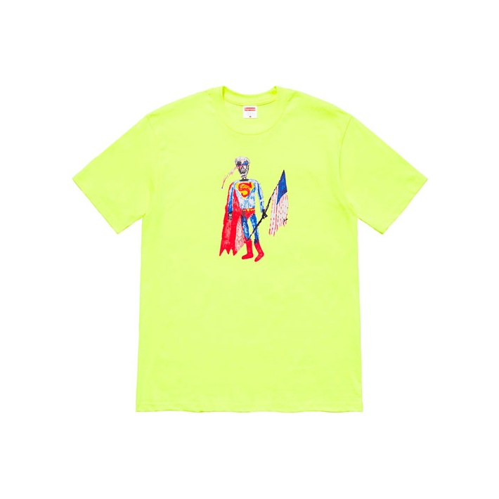 Supreme Skeleton Tee Pink L - POIZON