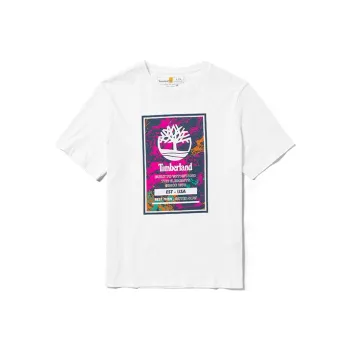 Timberland T Shirts Men White