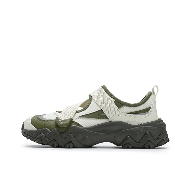 FILA Oakmont SANDAL Breathable River Trekking Shoes Women's Olive Green-0