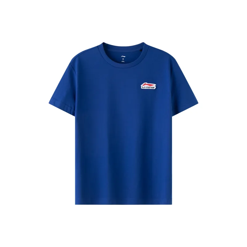 LiNing T Shirt Men's Royal Blue-0