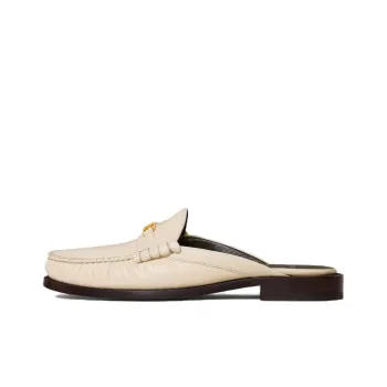CELINE Wrap toe Slippers Women's Ivory