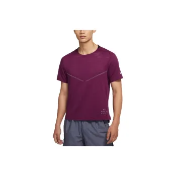 Nike T Shirts Men Burgundy