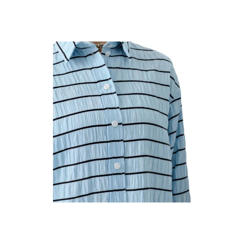 CHANEL 25S Spring Summer Collection Shirt Women's Blue-2