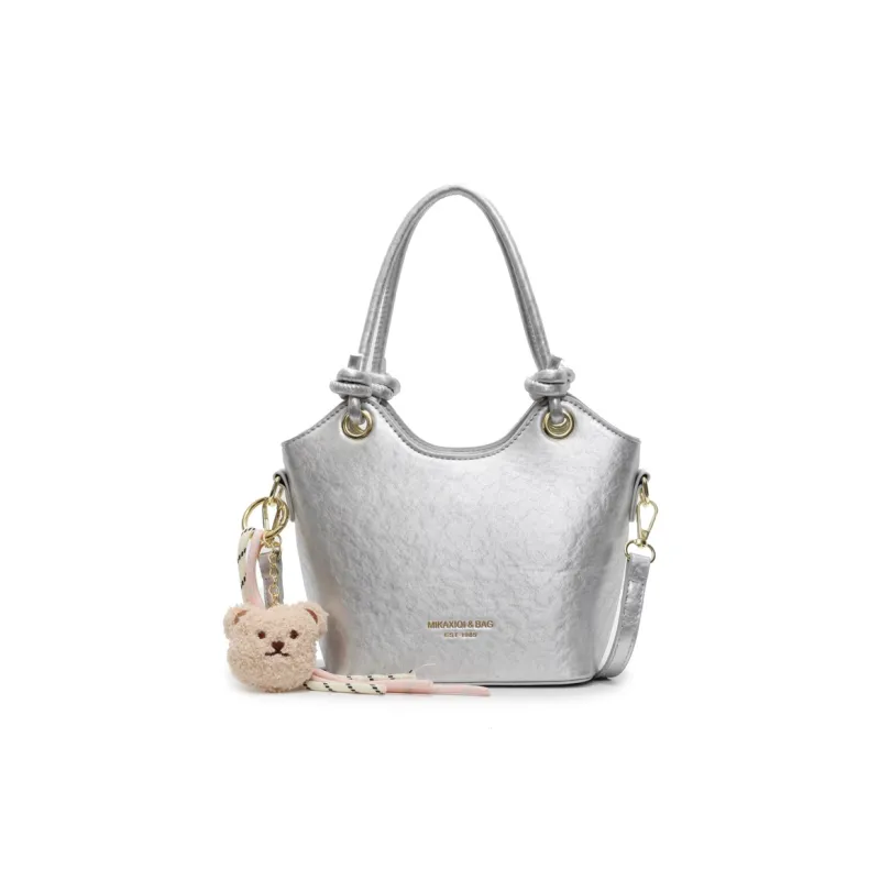 LUVISTRUE Pu Handbags Shoulder Bag Crossbody Bag Regular Women's Beige/Silver/Black/Pink-12