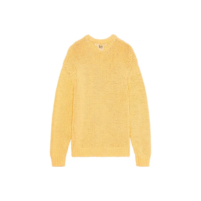 OBEY Shepard Fairey Sweater Men's Yellow-1