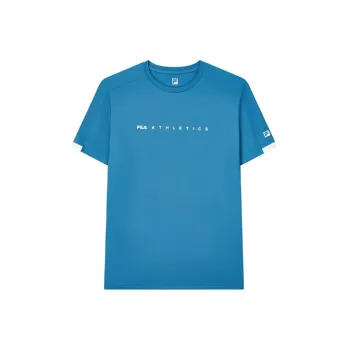 FILA Athletics T Shirts Men Flash Butterfly Blue