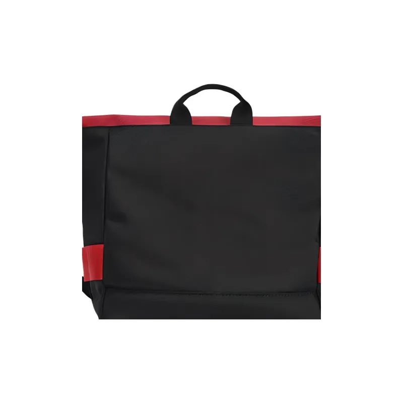FILA Fabric Shoulder Bag Crossbody Bag Handbags Regular Men's Deep Vibrant Red-4