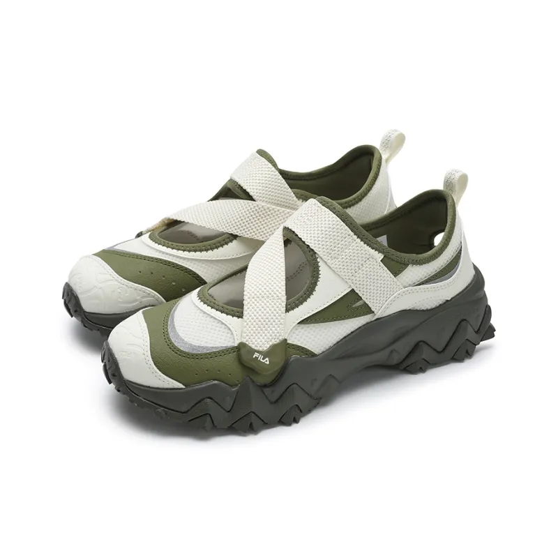 FILA Oakmont SANDAL Breathable River Trekking Shoes Women's Olive Green-2