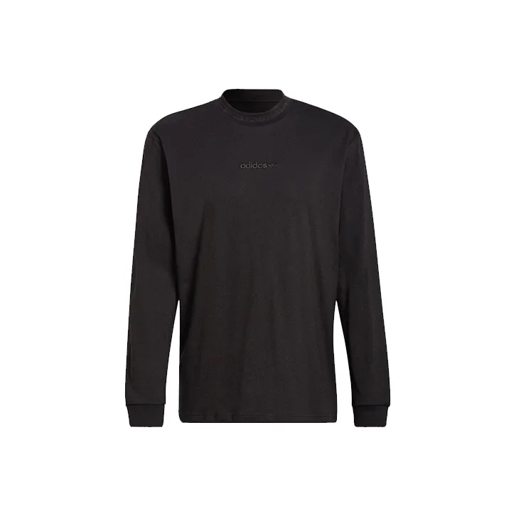 Adidas Originals Trefoil Linear Long Sleeve Tee-0