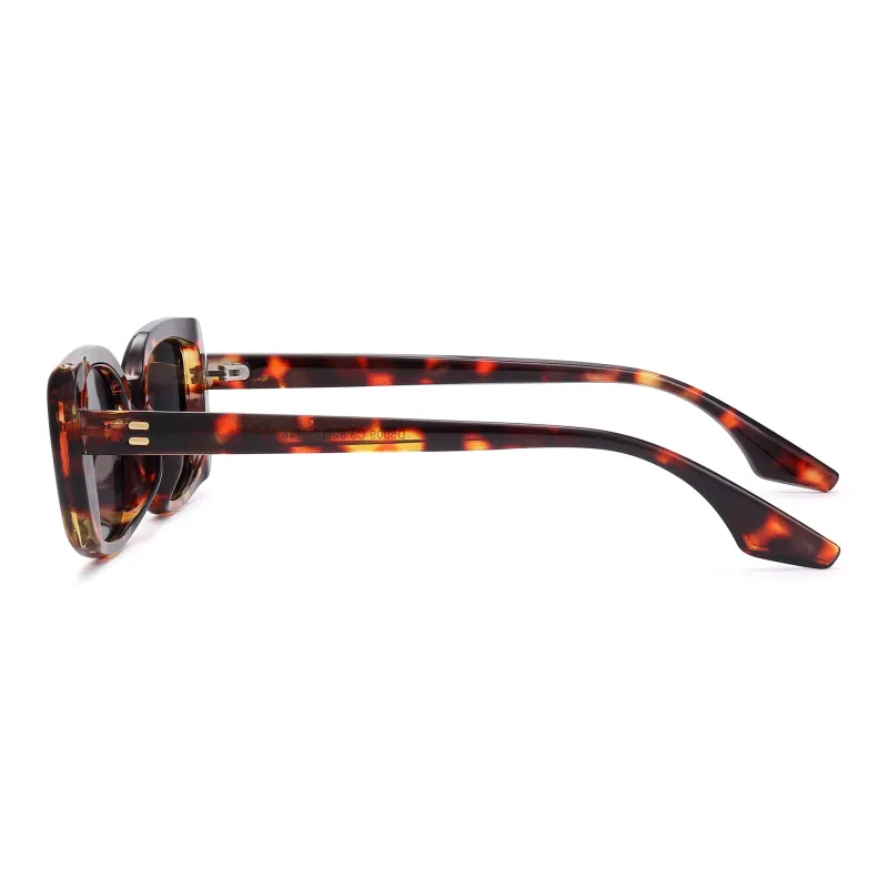 PULAIS Plate Frame Irregular Shape Sunglasses Unisex-3