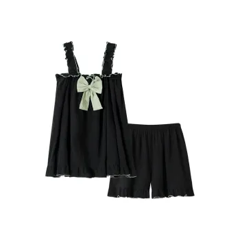 O'MESIK Pajama Set Women's Black