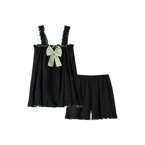 O'MESIK Pajama Set Women's Black