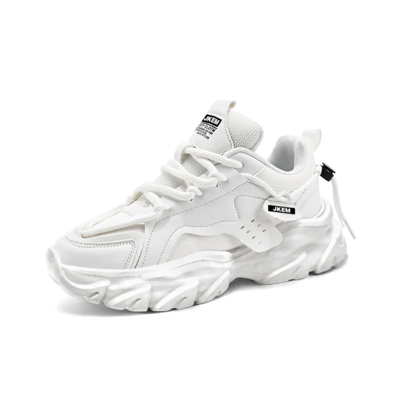 JKEM Height Increasing Lightweight Breathable Low Top Chunky Sneakers Men's-29