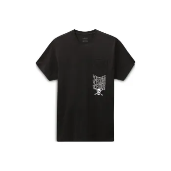 Vans Varsity Pocket T-Shirts Men Black