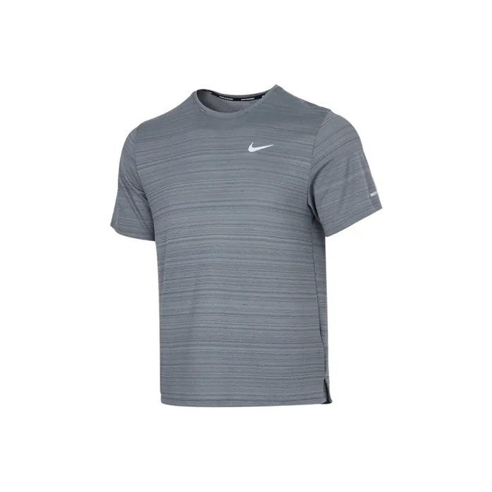 Nike T-Shirts Men Smoke Gray-0