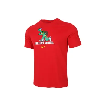 Nike T Shirts Men University Red