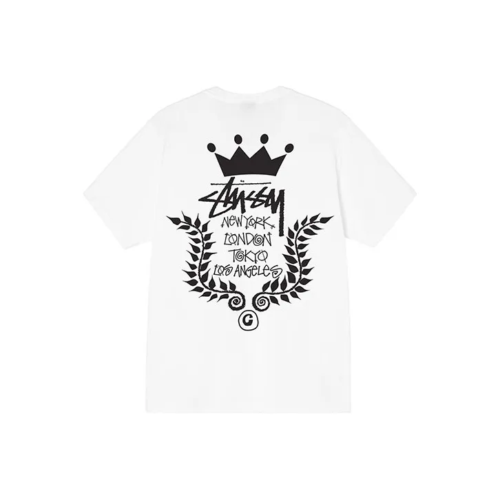 Stussy Crown Wreath Tee-2