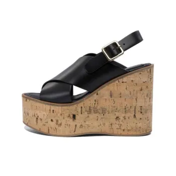 Paloma Barceló Strap Sandals Women's Black
