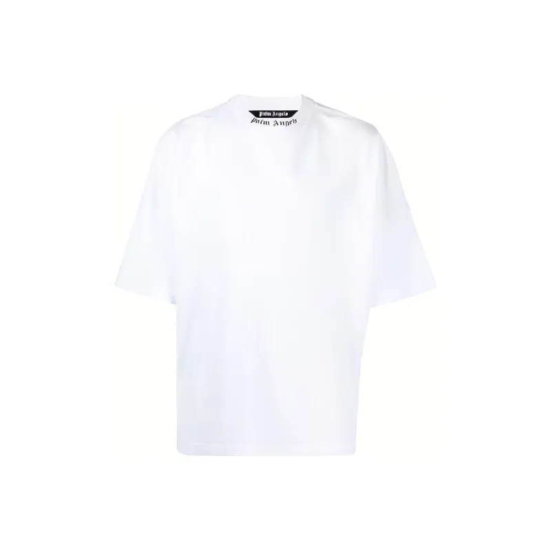 PALM ANGELS Logo print T shirt-0