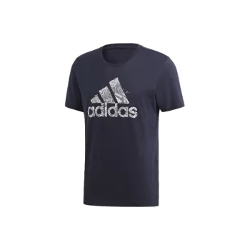 Adidas T Shirts Men Ink Blue