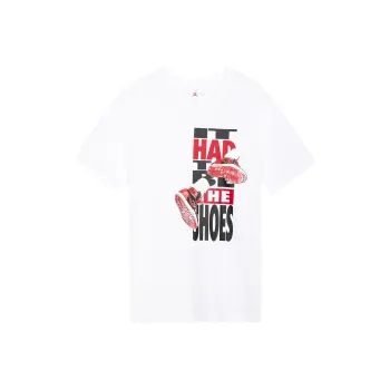 Jordan THE SHOES T Shirts Men White
