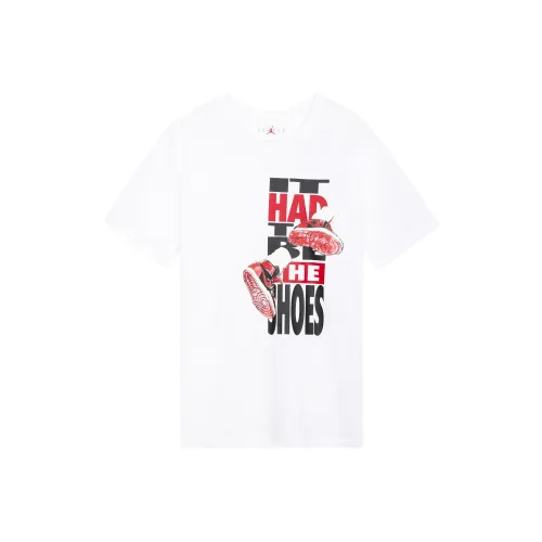 JORDAN THE SHOES T Shirts Men White