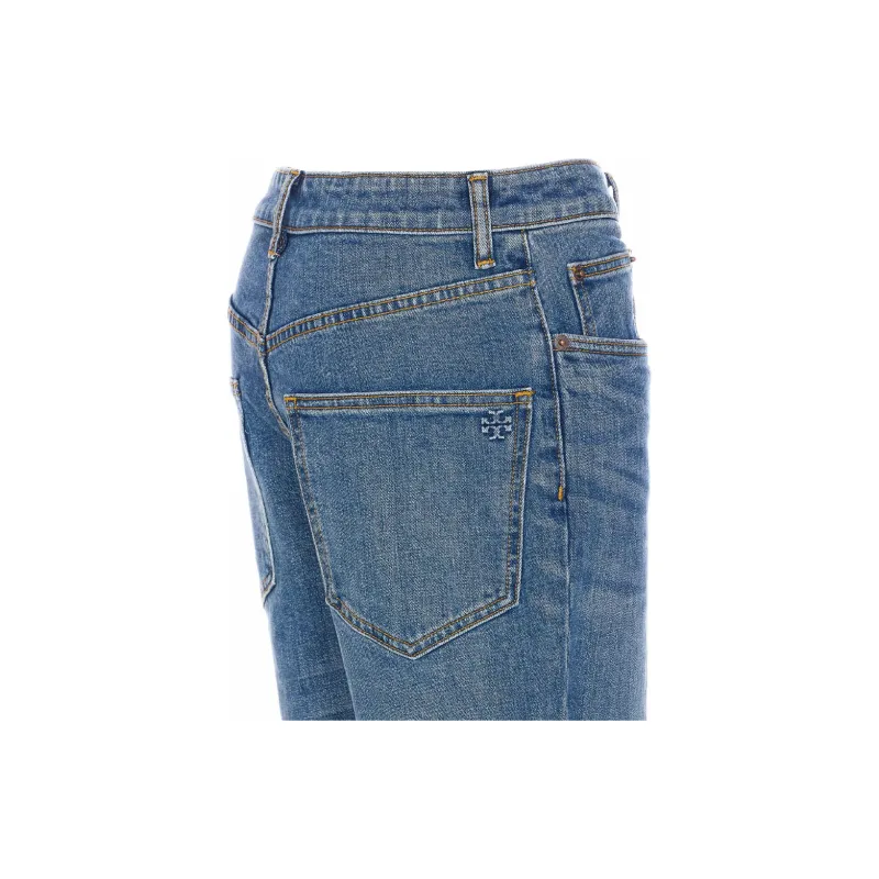 TORY BURCH Cropped Flared Jeans-2