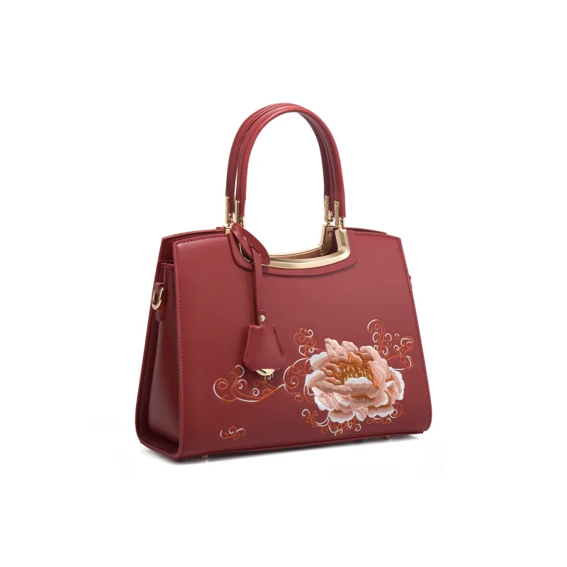 HACIN Pu Crossbody Bags Handbags Regular Women's Red-2