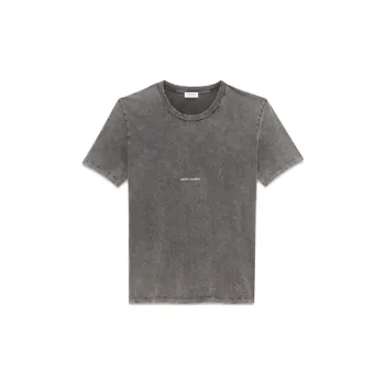 SAINT LAURENT Logo Rive Gauche T Shirt