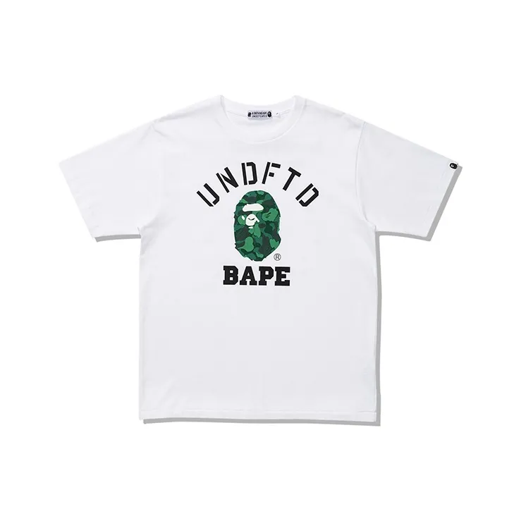 A Bathing Ape X UNDEFEATED T Shirts Unisex-0