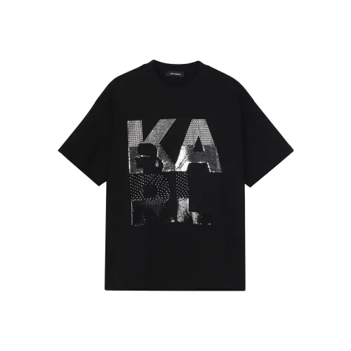 KARL 블랙 남성 티셔츠