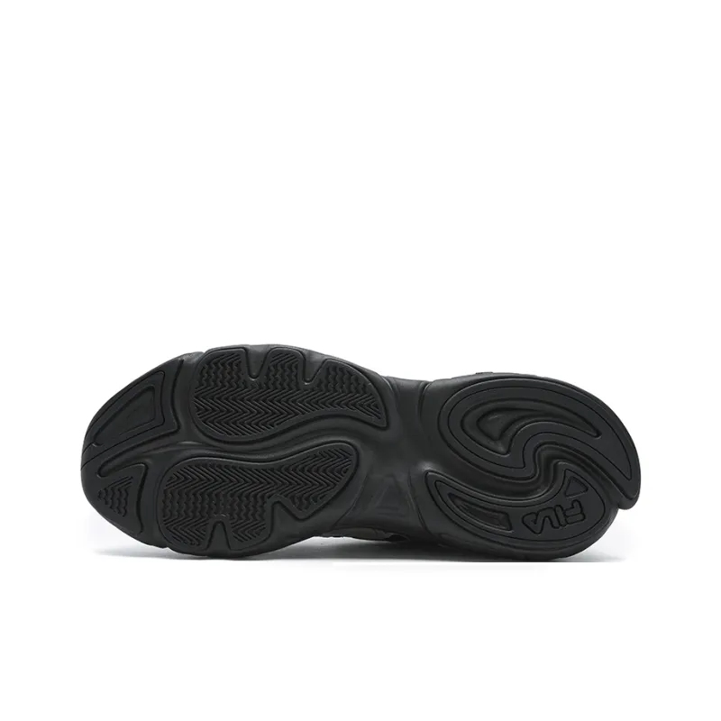 FILA Mars 2 Slip Resistant, Abrasion Resistant, Breathable Coverage Low Top Running Shoes Men's Black Green-4