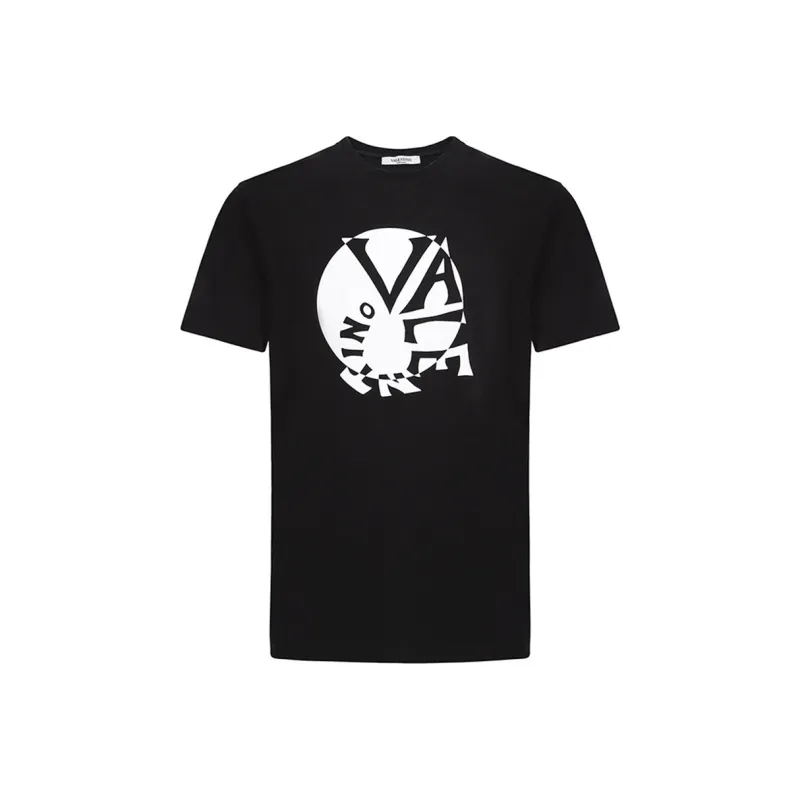 Valentino T Shirts Men Black-0