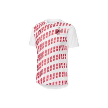 PUMA AC Milan T Shirt Men's White Red