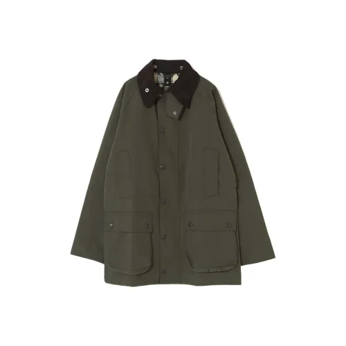 BARBOUR Coats Men Green