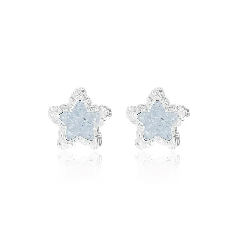 BING STUDIO 925 Silver Needles Stud Earrings Women's-3