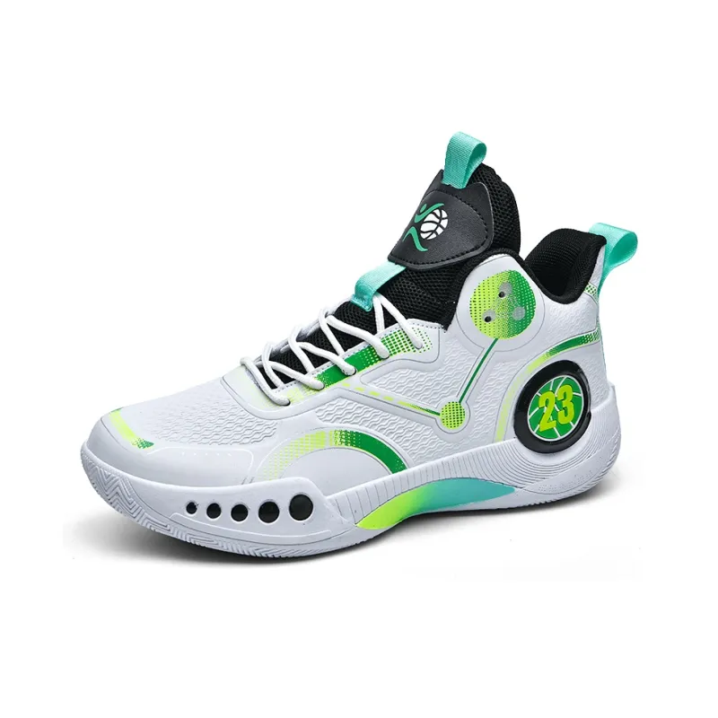 SOURCE Shock Absorbers With Slip Resistant And Abrasion Resistant Properties Low Top Basketball Shoes Unisex-9