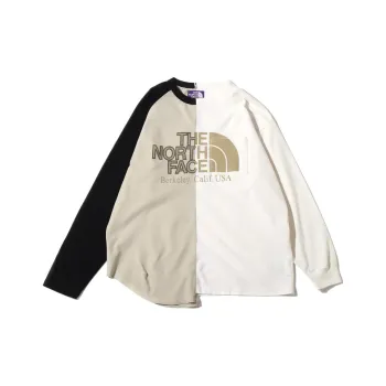 THE NORTH FACE PURPLE LABEL Drop Shoulder Sleeve T Shirt Men's Beige