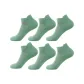 246199 Thin Ankle Socks, Light Green, 6-Pack