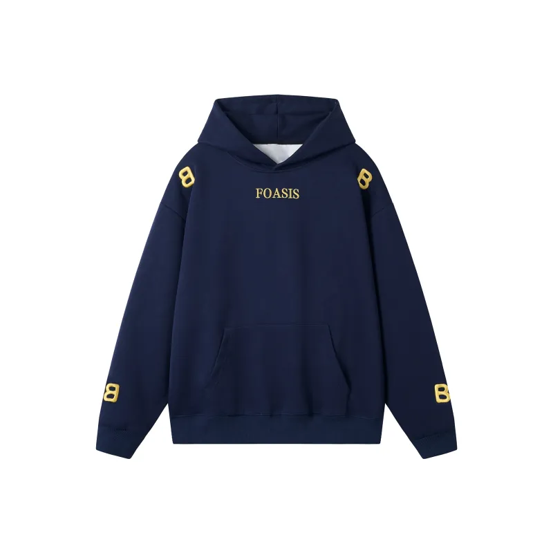 FOASIS Sweatshirt Unisex Navy Blue-1